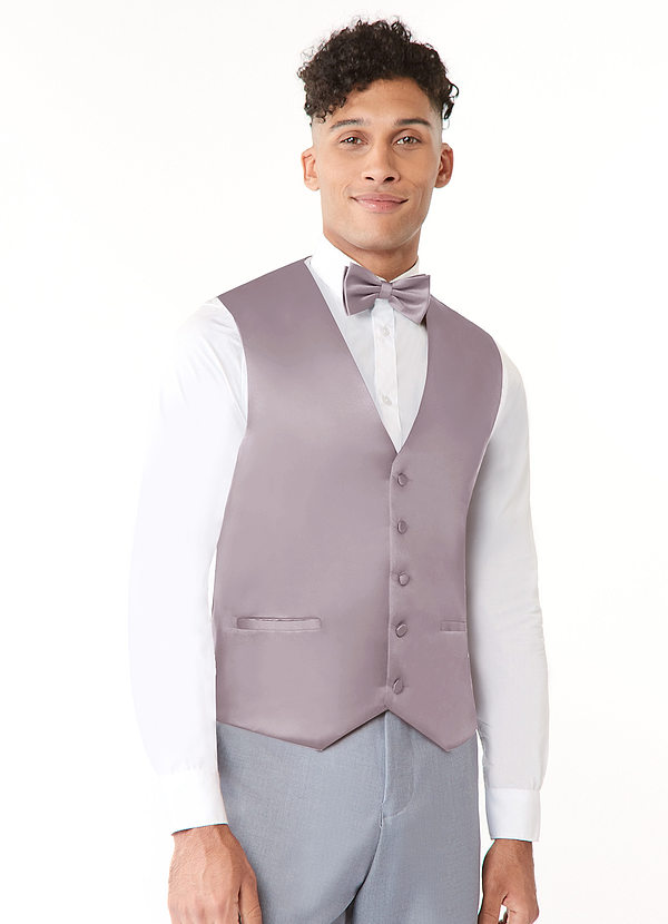 front Matte Satin Vest