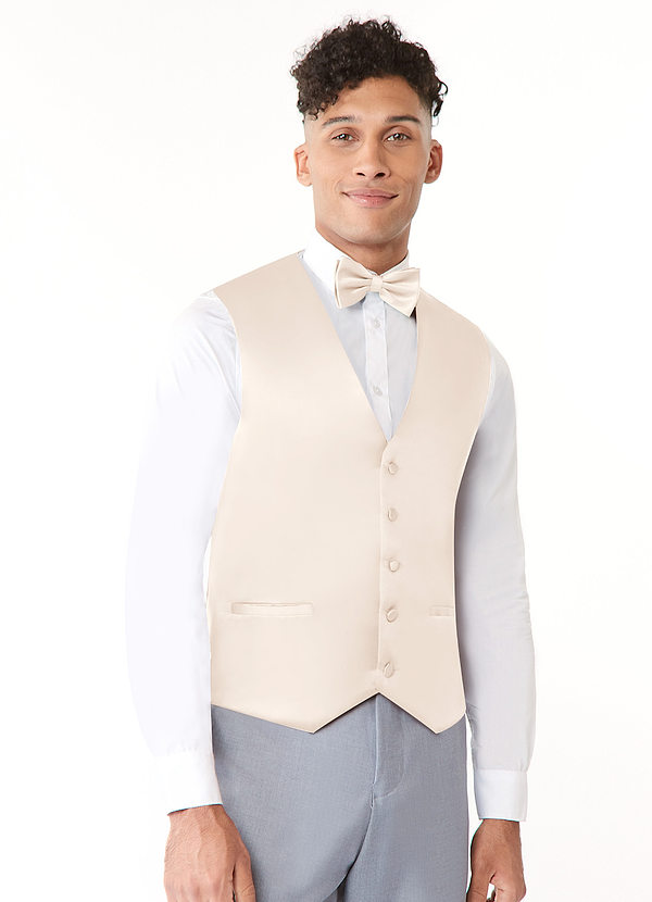 front Matte Satin Vest