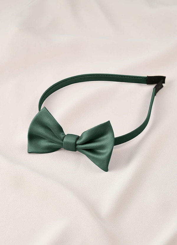 front Bandeau en satin extensible pour fille