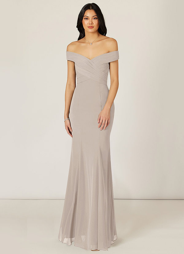 Frost Azazie Lecia Bridesmaid Dresses | Azazie