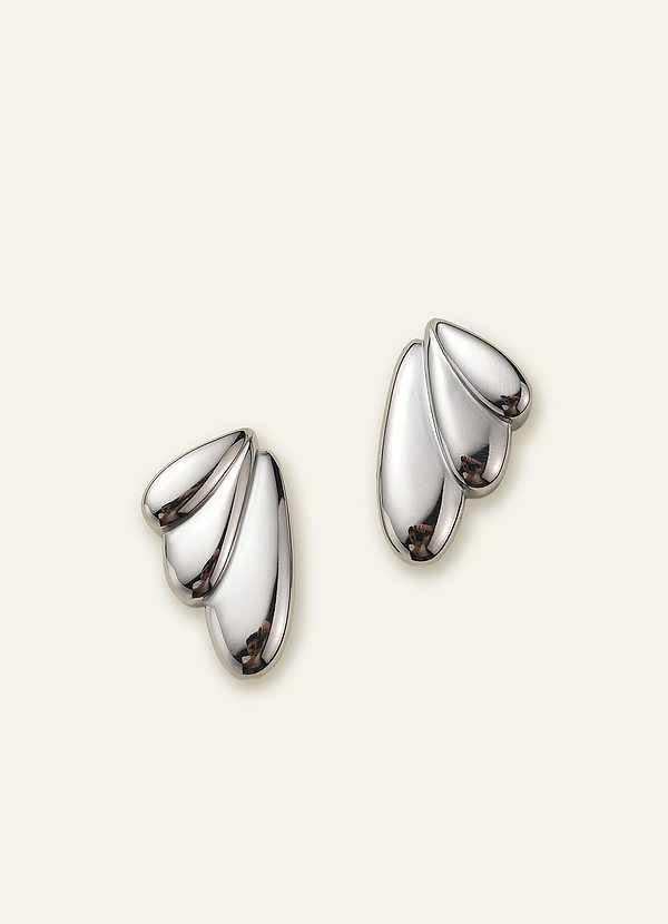 front Bubble Wing Earrings