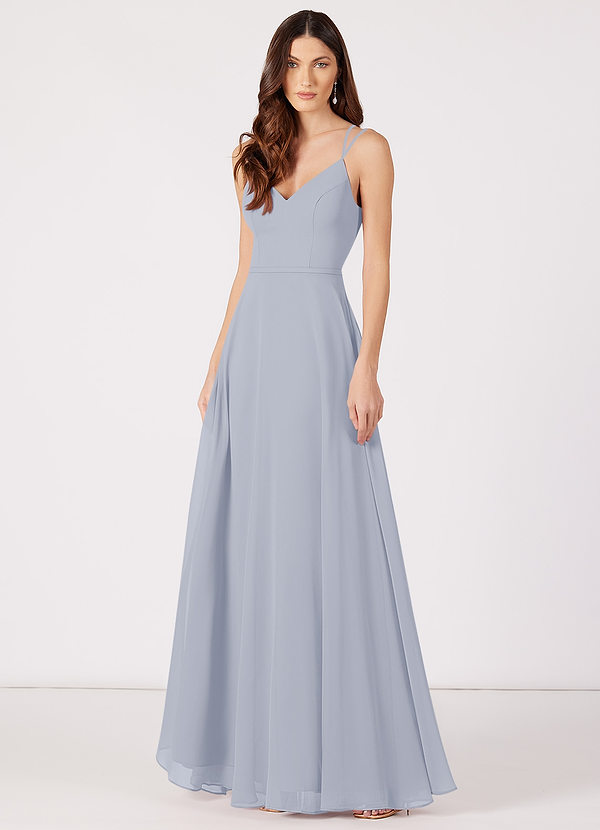 Dusty Lavender Azazie Janine Bridesmaid Dresses | Azazie