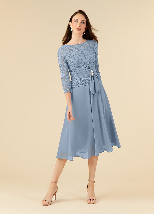 Dusty Blue Azazie Alexandrite Mother of the Bride Dress Mother of the ...