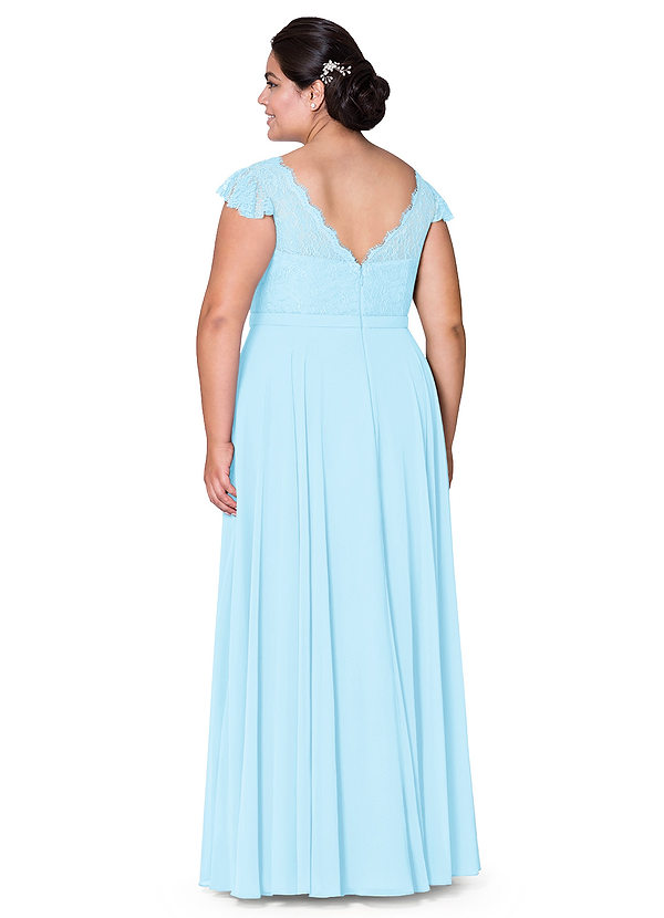  Azazie Cheryl Bridesmaid Dress  Sky Blue Azazie 