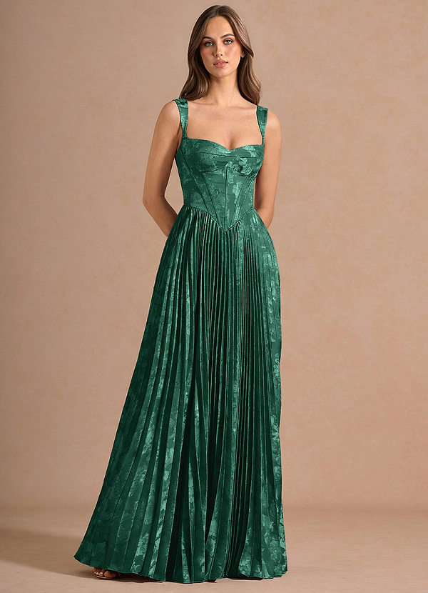 Javelin Hunter Green Maxi Dress image1