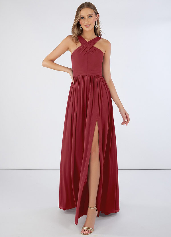 Pomegranate Azazie Elvira Bridesmaid Dresses | Azazie