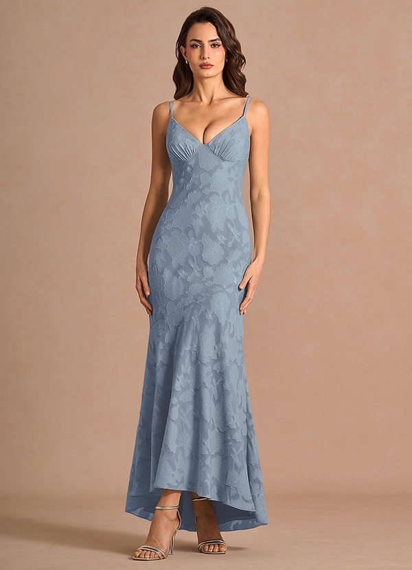 Octavia Maxi Klänning Puderblå image1