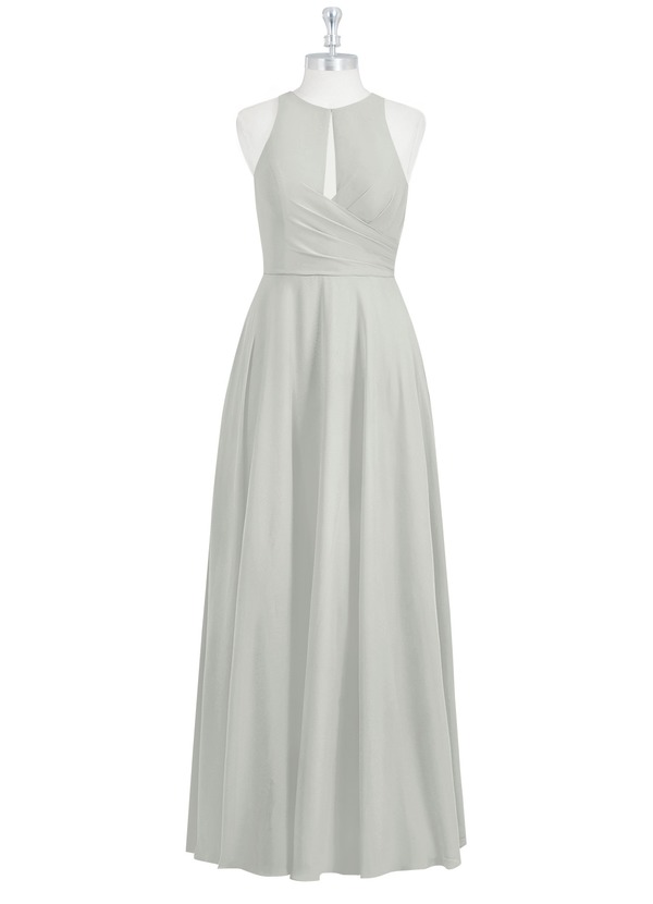 Azazie Bridget Bridesmaid Dress - Silver | Azazie