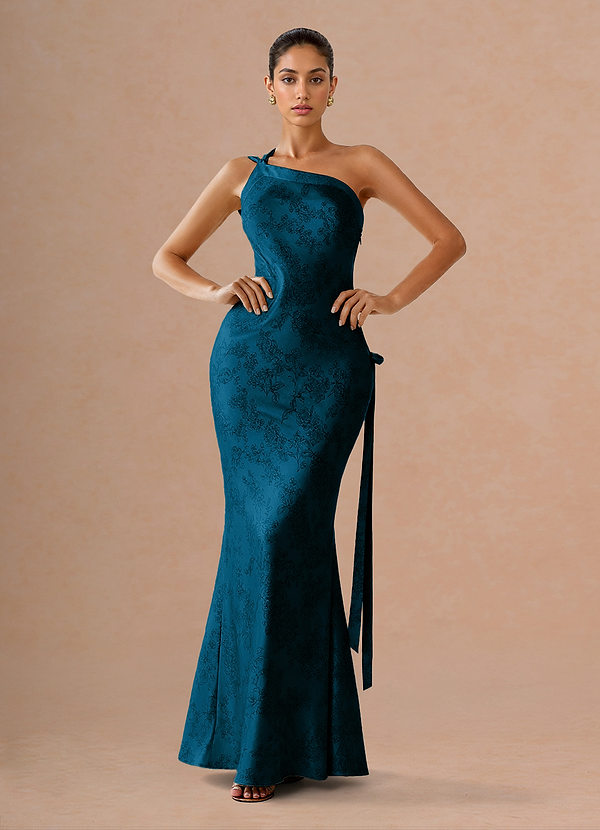 Stephanie Navy Black Maxi Dress image1