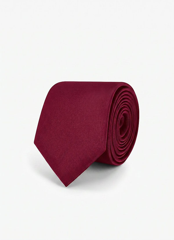 front Corbata de satén elástica para niño