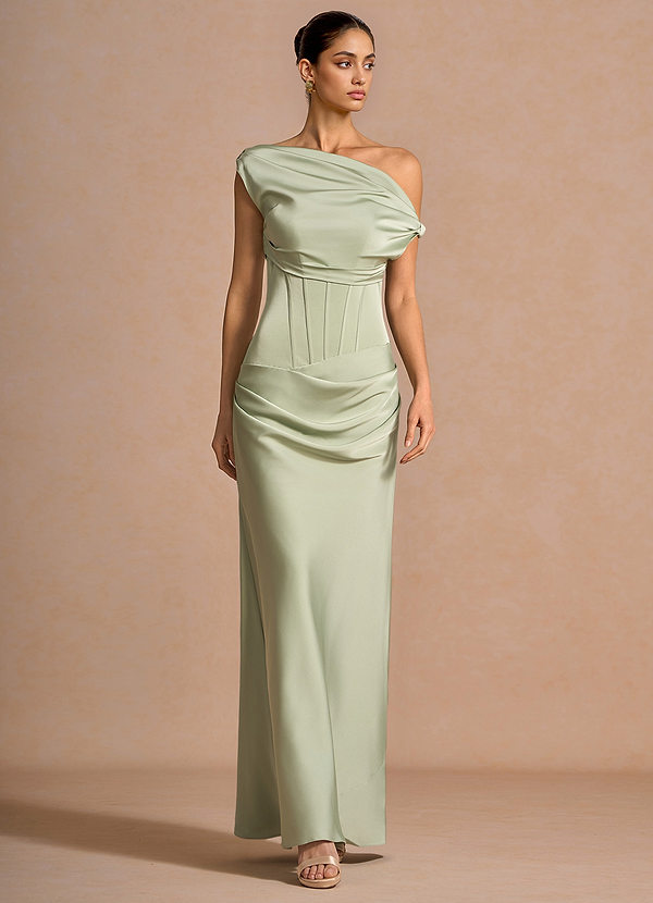 Jorelia Maxi Klänning Ljusgrön image1