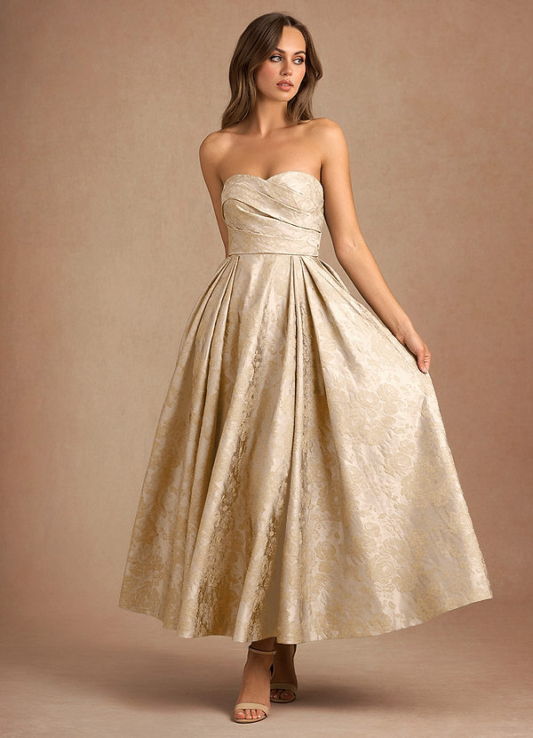 Robe Longue Champagne Millésimé Maelis image1