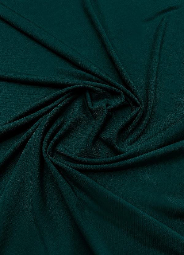 front Azazie Pine Luxe knit Fabric By the Yard