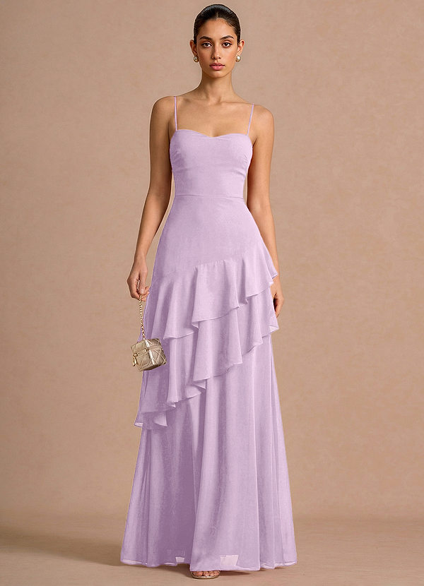 Celestia Frosted Lilac Maxi Dress image1