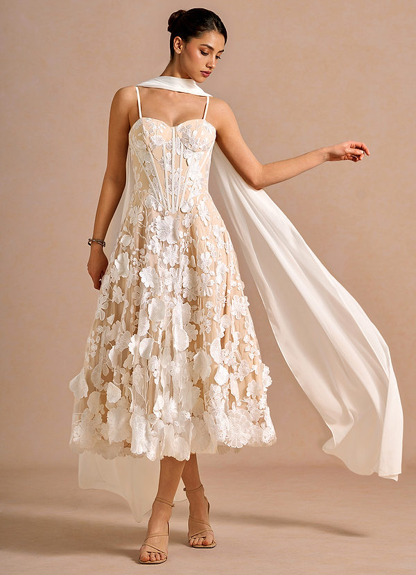 Orlaya White Maxi Dress image1