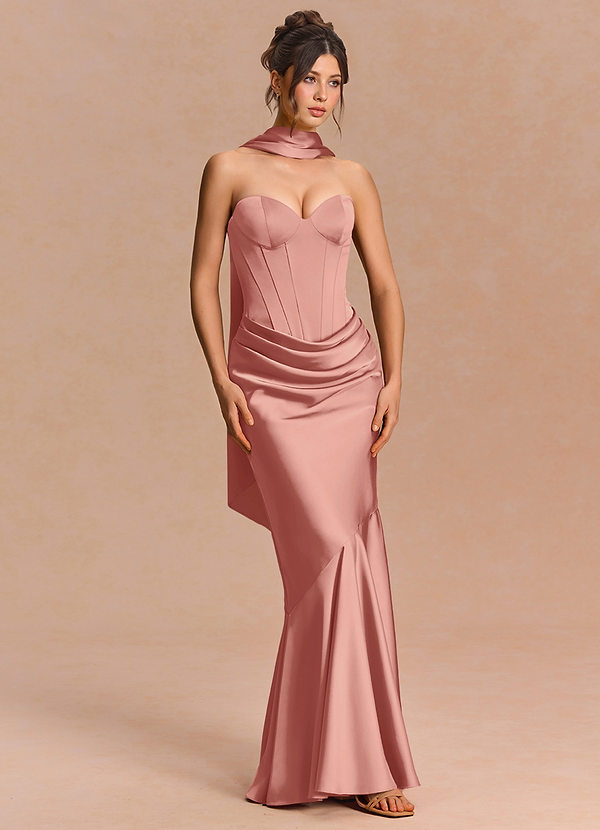 Vestido Rosetón Largo Euphemia image1