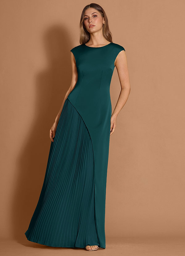 Idara Maxi Klänning Skogsgrön image1