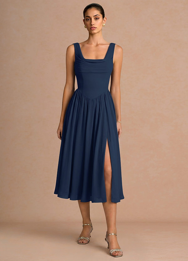 Novi Navy Midi Dress image1