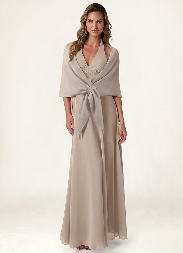 front Azazie Pashmina Wrap