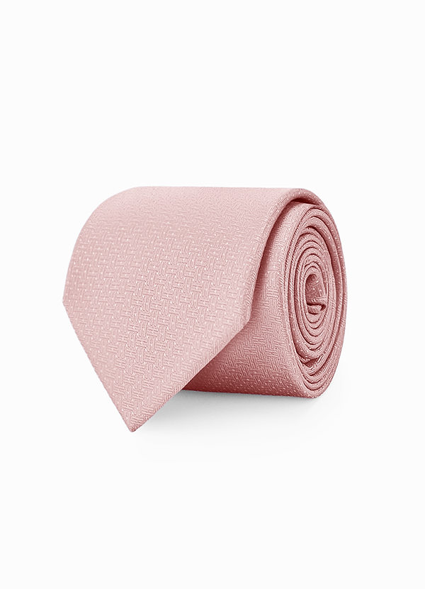 front Corbata de hombre con textura jacquard lisa