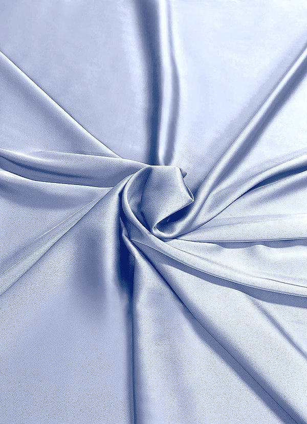 front Azazie Ice Stretch Satin Fabric By the Yard