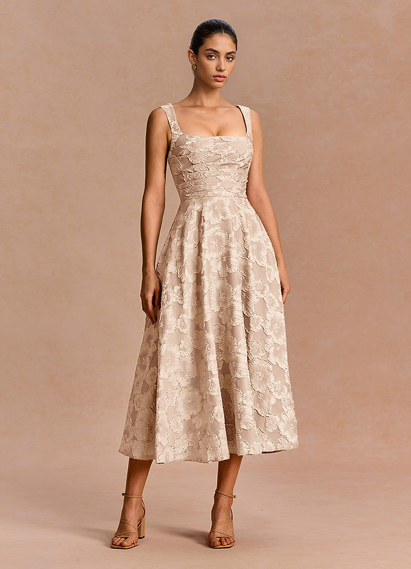Robe Midi Fard à Joues Vintage Azaria image1
