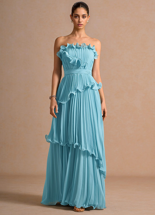 Marieline Sky Blue Maxi Dress image1