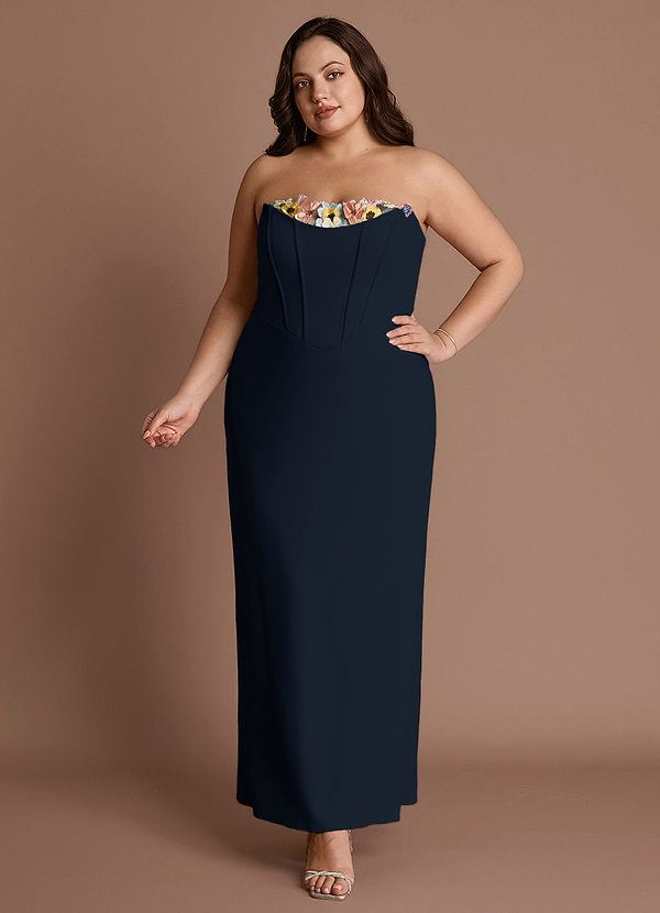 suknia Marynarka Wojenna Maxi Liliah image1