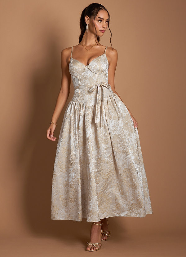 Robe Longue Champagne Millésimé Tommi image1