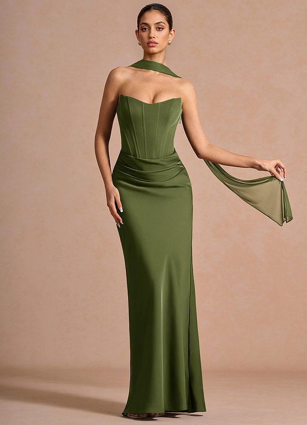 Kleid Grier Olivgrün image1