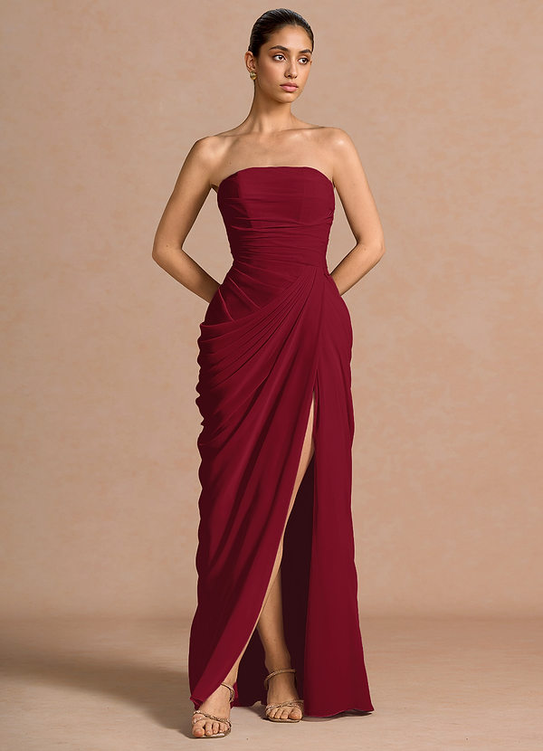 Kaavia Merlot Maxi Dress image1
