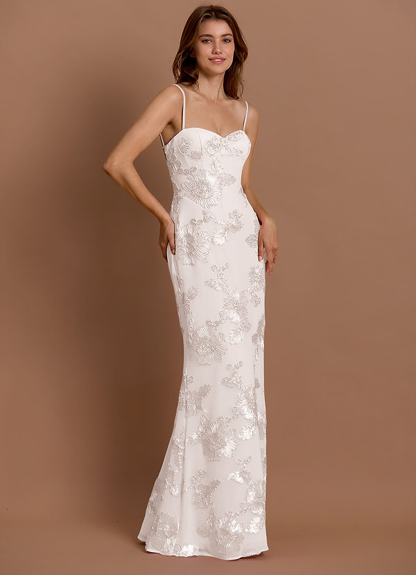 Maxi jurk Anika Wolkenwit image1