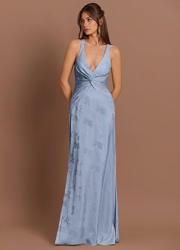Ilaria Powder Blue Maxi Dress image1