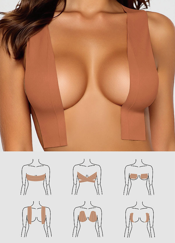 front Azazie Fashion Body Tape – No Bra, Breathable