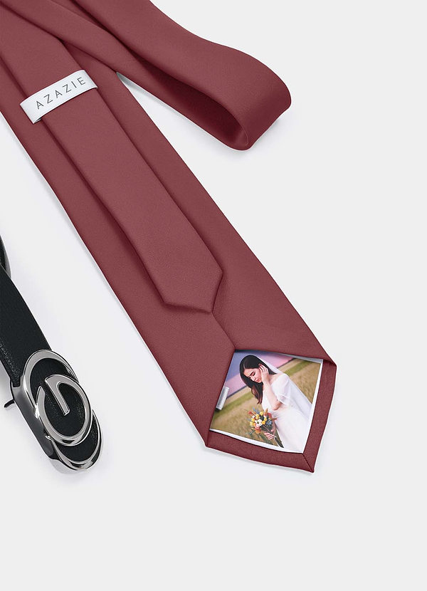 front Custom Photo Tie Personalized Necktie