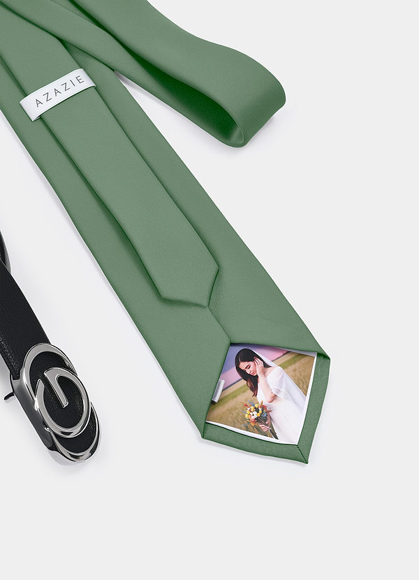front Custom Photo Tie Personalized Necktie