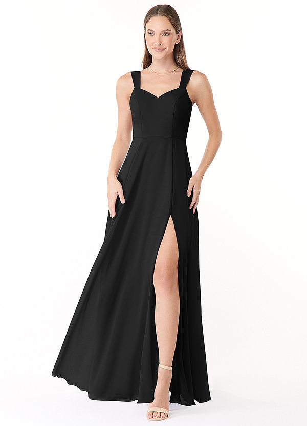 Black Azazie Julie Bridesmaid Dresses Azazie