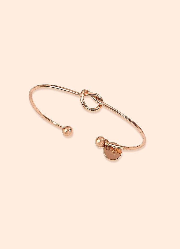 front Personalized Bridesmaid Bracelet