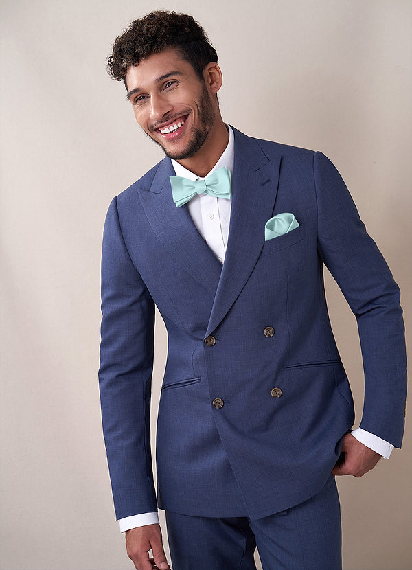 back Gentlemen's Collection Matte Satin Pocket Square