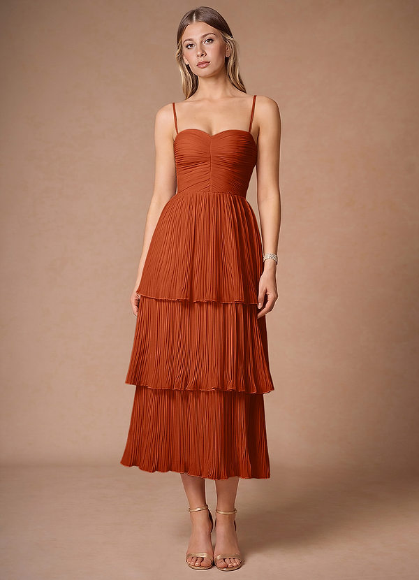 Isla Rust Midi Dress image1