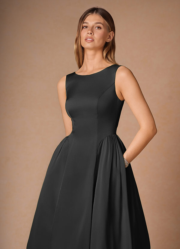 Abito Midi Nero Casey image1