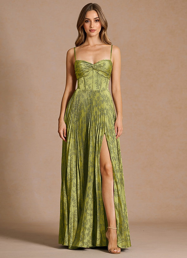 Vesper Moss Navy Maxi Dress image1