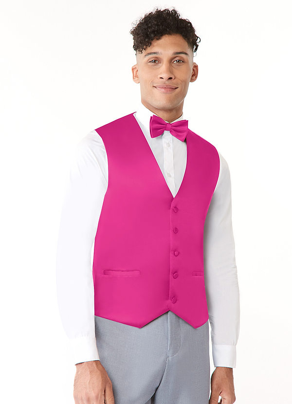 front Matte Satin Vest