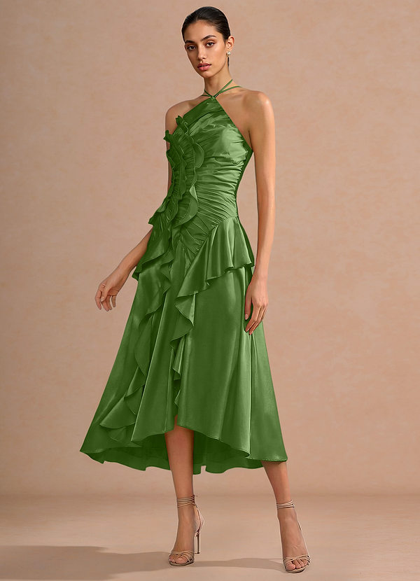 Minerva Herb Green Maxi Dress image1