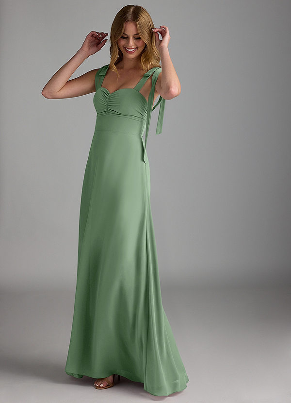 Lizet A-Line Sweetheart Neckline Chiffon Dress