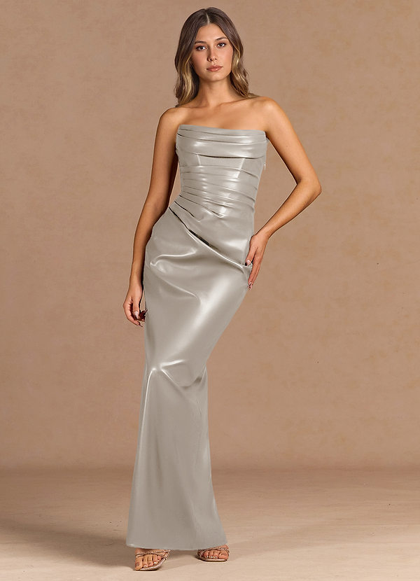 Hanna Beige Maxi Dress image1