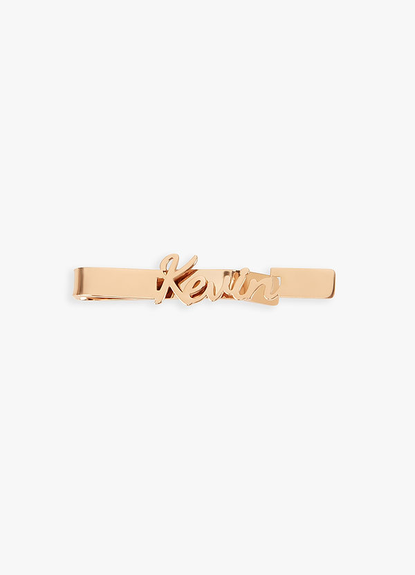 front Personalized Custom Engraved Tie Clip