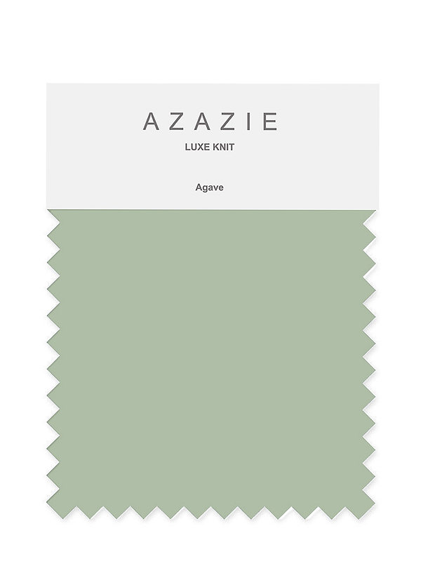 front Azazie Agave Luxe Knit Swatches