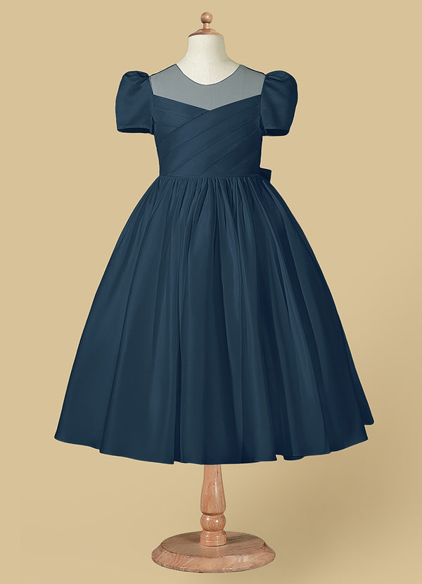 front Azazie Anirra Flower Girl Dress