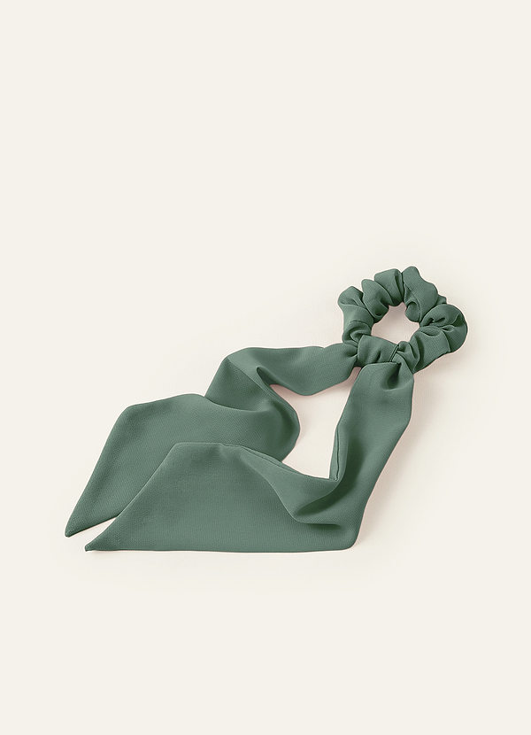 front Scrunchie per capelli in chiffon con colori coordinati